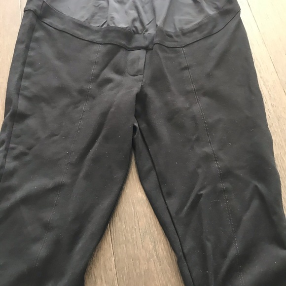 Stork & Babe Maternity Black Pants - Picture 3 of 9